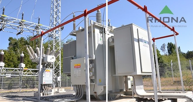 Transformadores de poder hasta 60 MVA y 154 KV